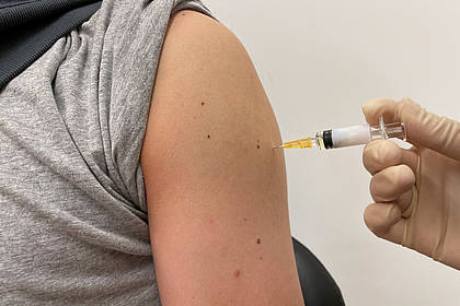Impfszene