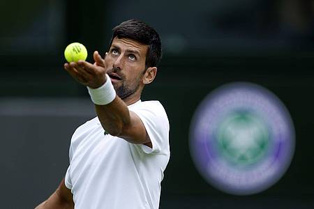 Nach Einschätzung von Ex-Davis-Cup-Kapitän Kühnen Wimbledon-Favorit: Novak Djokovic.
