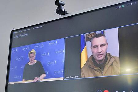 Das Fake-Videotelefonat zwischen einem vorgeblichen Vitali Klitschko mit Berlins Regierender Bürgermeisterin Franziska Giffey.