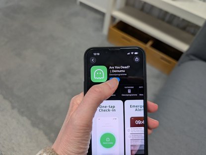 "Are you dead" App im App Store