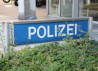 Eingang Polizeiwache