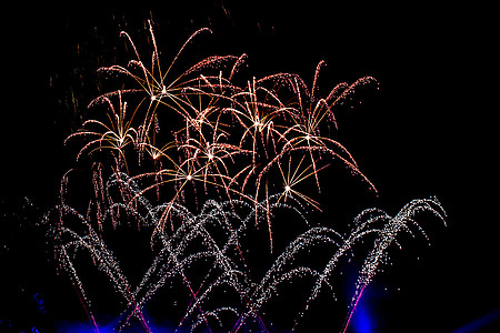 Feuerwerk bei den Parklichtern 2018