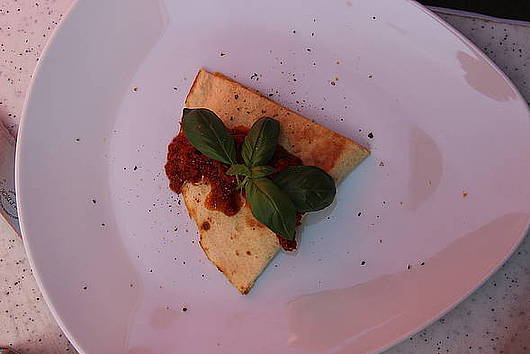 Grill-Rezepte: Avocado-Zwiebel-Quesadilla